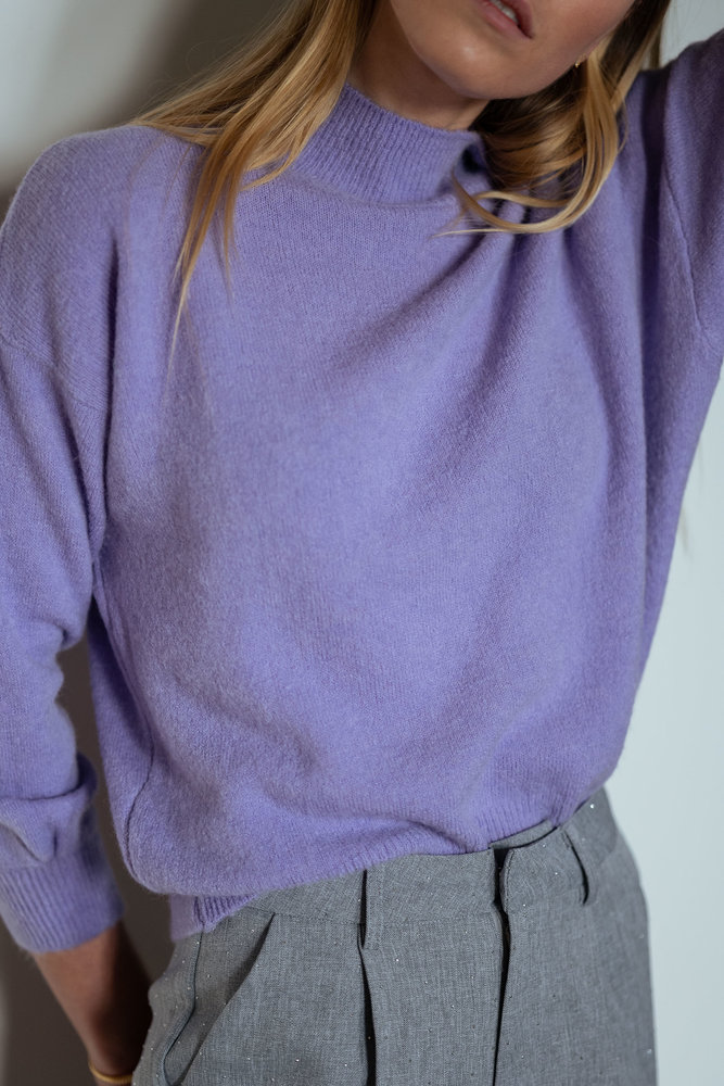 LAURETTA pull lavande LAURETTA pull lavande