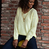 LOAS pull jaune clair LOAS pull jaune clair