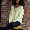 LOAS pull jaune clair LOAS pull jaune clair