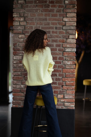 LOAS pull jaune clair LOAS pull jaune clair
