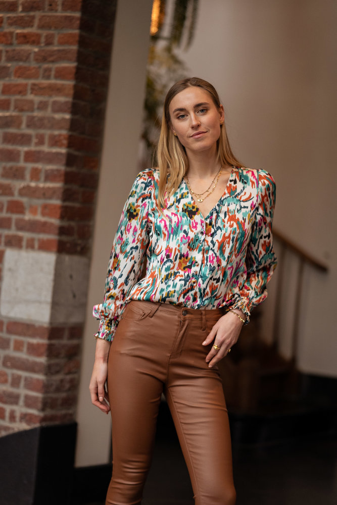 PAOLINA pantalon camel PAOLINA pantalon camel