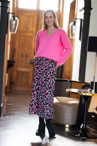 LOAS pull rose bébé LOAS pull rose bébé