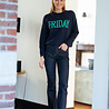 FRIDAY pull navy green FRIDAY pull navy green