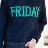 FRIDAY pull navy green FRIDAY pull navy green