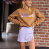 EIGHT PARIS MIYA jupe mauve EIGHT PARIS MIYA jupe mauve