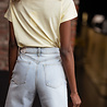 ATHEA t-shirt jaune et or ATHEA t-shirt jaune et or
