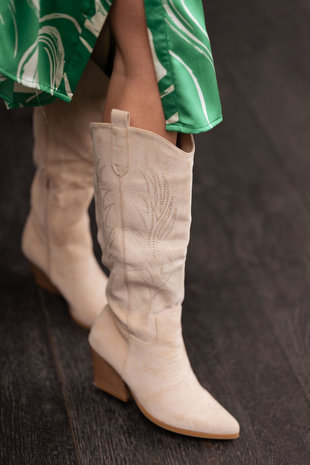 EVA bottes beiges