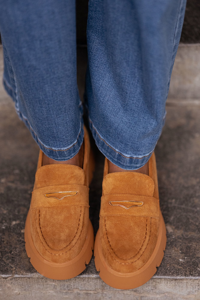 ANDRE chaussures camel