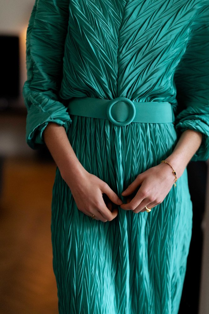 LAURÉNE robe vert LAURÉNE robe vert