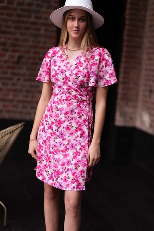 ROSELYNE robe fuchsia ROSELYNE robe fuchsia