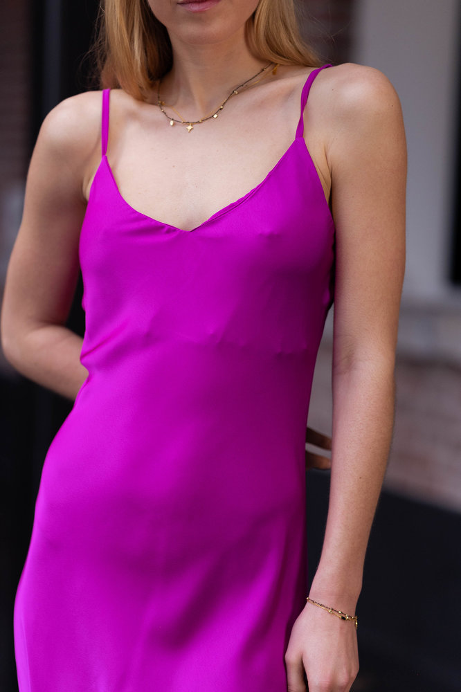 MELLANI robe mauve MELLANI robe mauve