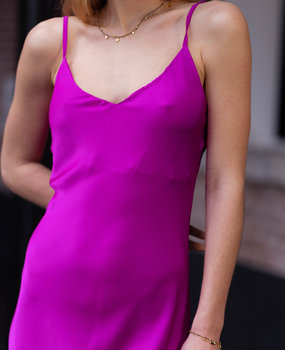 MELLANI robe mauve MELLANI robe mauve