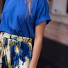 KAYLA t-shirt bleu royal KAYLA t-shirt bleu royal