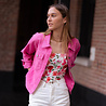 ROSELITA veste fuchsia ROSELITA veste fuchsia