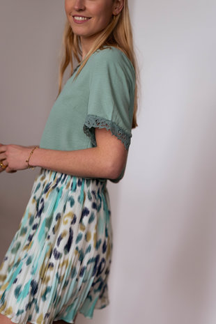 GENEVIEVE blouse vert GENEVIEVE blouse vert