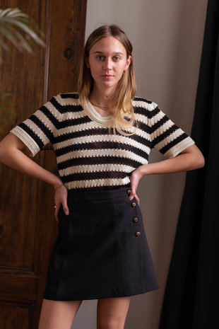 LAURIE jupe noir LAURIE jupe noir