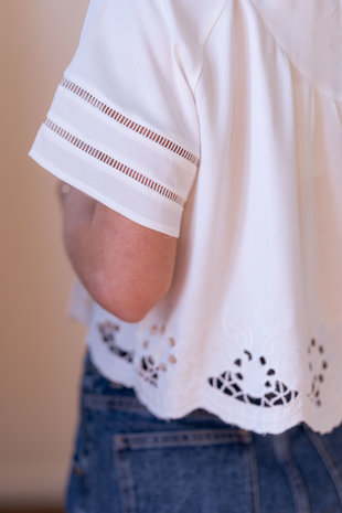 POMMELINE blouse blanc POMMELINE blouse blanc