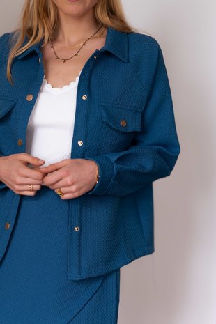 MONA veste bleu MONA veste bleu