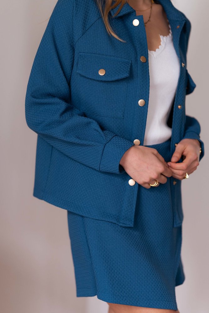 MONA veste bleu MONA veste bleu