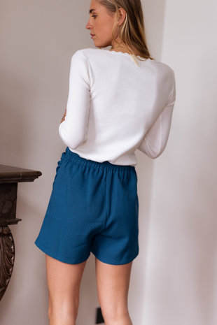 MONA jupe short bleu MONA jupe short bleu