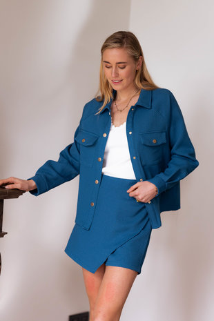MONA jupe short bleu MONA jupe short bleu