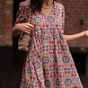 LEONIE robe mauve LEONIE robe mauve