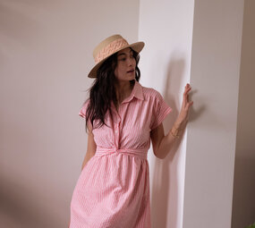 HANNA robe rose