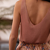 NURRA top terracotta NURRA top terracotta
