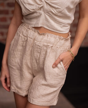 LAETITIA short beige