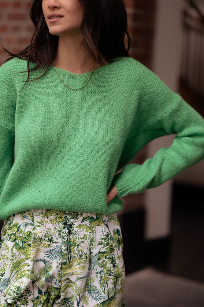 LOAS pull vert clair LOAS pull vert clair