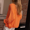 MALIKA gilet orange MALIKA gilet orange