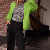 MALIKA gilet vert pomme MALIKA gilet vert pomme