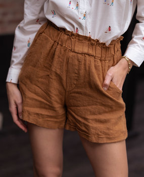 LAETITIA short camel LAETITIA short camel