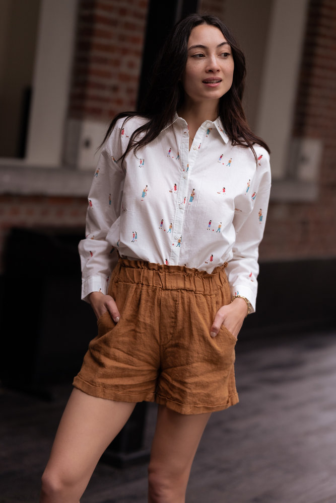 LAETITIA short camel LAETITIA short camel