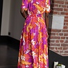 SANDRINE robe fuchsia SANDRINE robe fuchsia