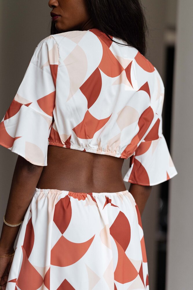 LIYA robe orange LIYA robe orange