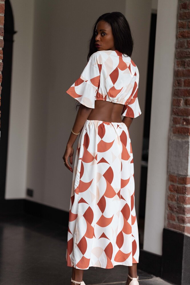 LIYA robe orange LIYA robe orange