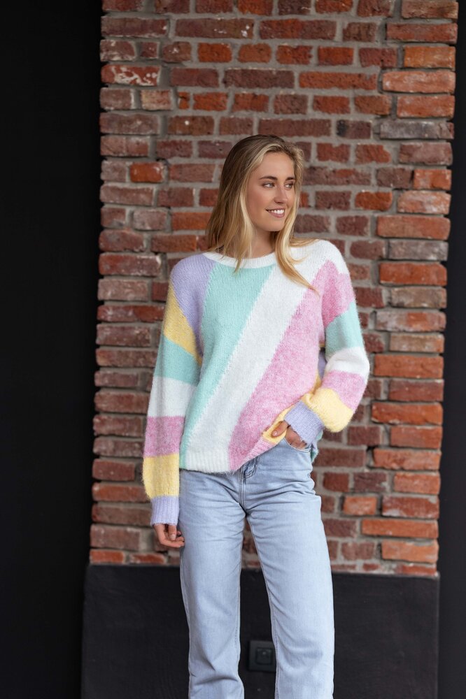 EURIELLE pull multicolore EURIELLE pull multicolore