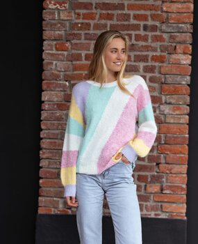 EURIELLE pull multicolore EURIELLE pull multicolore