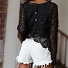 RHÉANE blouse noir RHÉANE blouse noir