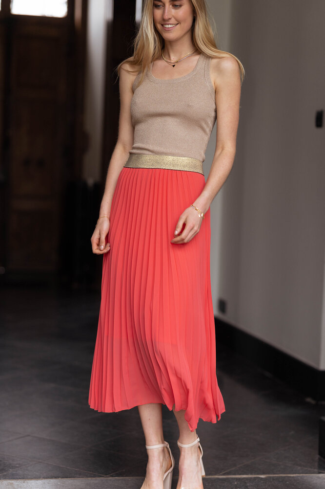 SAORI jupe rouge SAORI jupe rouge