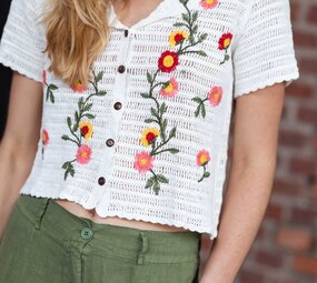 ROSIA blouse blanche