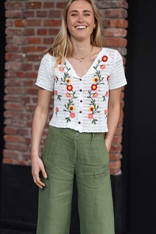 ROSIA blouse blanche