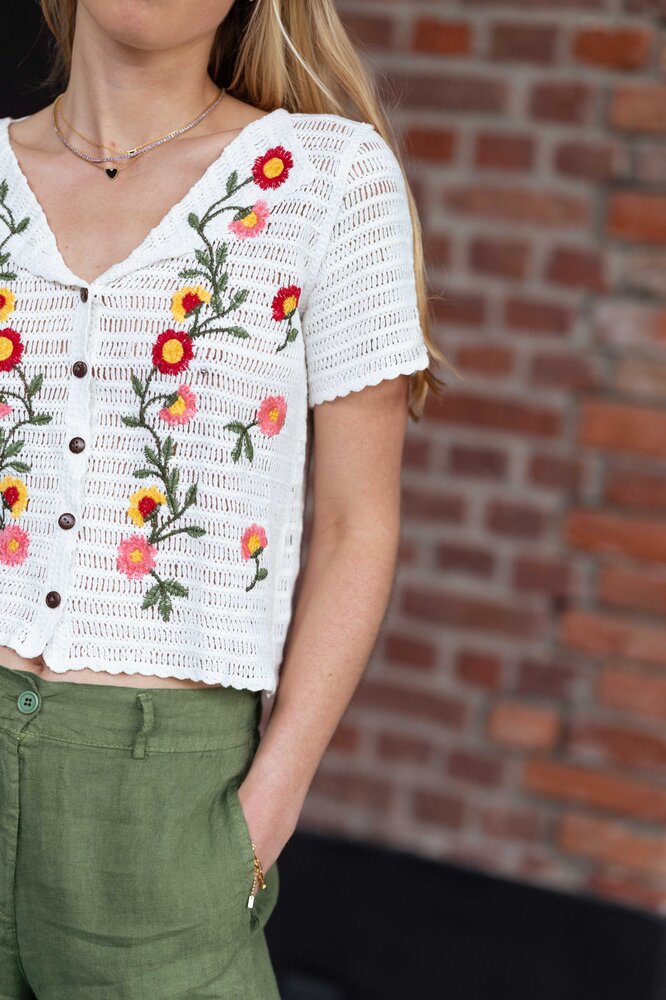 ROSIA blouse blanche