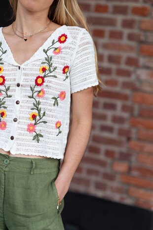 ROSIA blouse blanche