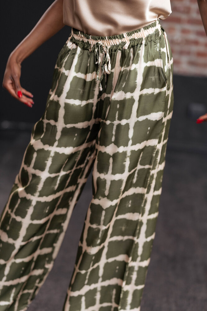 LOANA pantalon kaki LOANA pantalon kaki