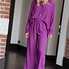 IRINE pantalon mauve IRINE pantalon mauve