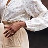 LILA blouse ecru LILA blouse ecru