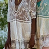 HELOISE robe en dentelle blanche HELOISE robe en dentelle blanche