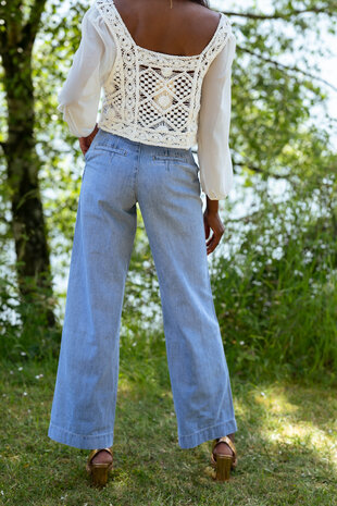 EDELINE  blouse blanche